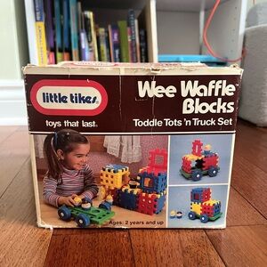 Vintage Wee Waffles blocks